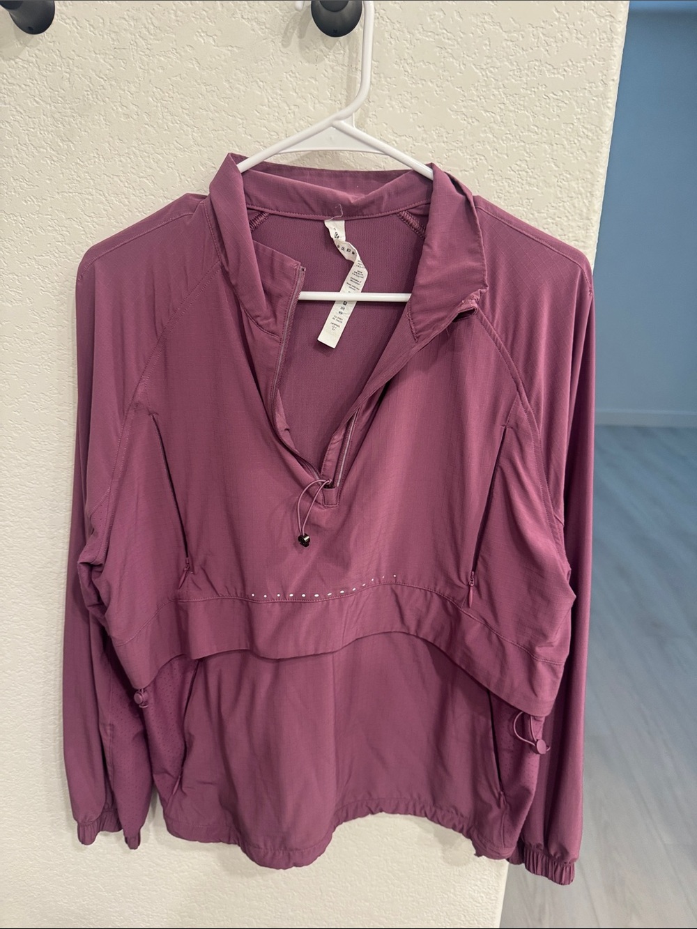 lululemon athletica Mauve Pink Lightweight Pullover Hoodie